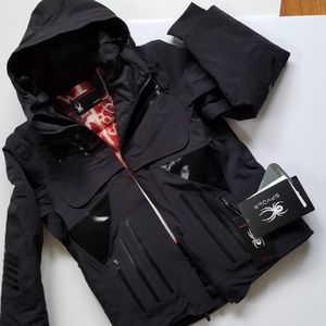 SPYDER VENOM 1 jacket Boys Size 10 msrp $1000